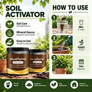 🌱 SoilBloom™ Soil Activator for Plants | 🎁 Buy 1 Get 1 Free