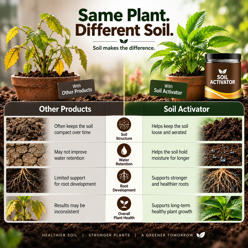 🌱 SoilBloom™ Soil Activator for Plants | 🎁 Buy 1 Get 1 Free
