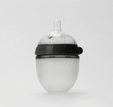 Squishy Silicone Baby Feeder Bottle – Soft, Anti-Colic, Breast-Like Feel